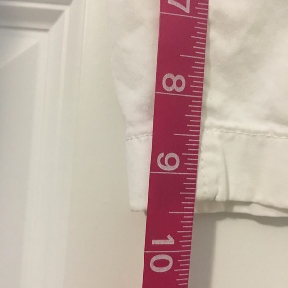 Size 0 J. Crew White Bermuda Shorts - Picture 3 of 5